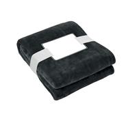 MidOcean Logan RPET Fleece Blanket - Black - One Size - Black - 100% Mixed