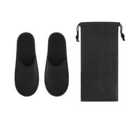MidOcean Men's Flip Flap Hotel Mule Slippers in Black | Size: 10 MidOcean Black 10