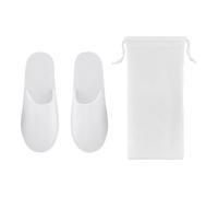 MidOcean Men's Flip Flap Hotel Mule Slippers in White | Size: 10 MidOcean White 10