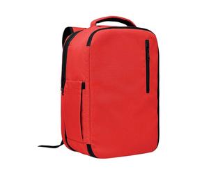 MidOcean Men's Flysafe RPET Polyester Backpack in Red MidOcean Red