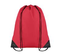 MidOcean Men's Shoop Polyester 190T Drawstring Bag in Red MidOcean Red