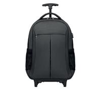 MidOcean Men's Stockholm Trolley Two Tone Trolley Backpack in Grey MidOcean Grey
