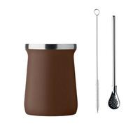 Midocean Miyerba Matte 240Ml Tea Cup Brown (One Size)