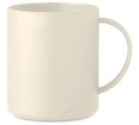 MidOcean Monday Reusable 300ml Mug in Beige MidOcean Beige
