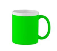 MidOcean Mugiva 300ml Mug - Neon Green - One Size - Neon Green - 100% Mixed