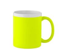 Midocean Mugiva 300Ml Mug Neon Yellow (One Size)