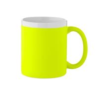 Midocean Mugiva 300Ml Mug Neon Yellow (One Size)