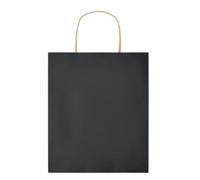 Midocean Paper Tone Paper Gift Bag Black (32Cm X 25Cm X 11Cm)