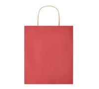 Midocean Paper Tone Paper Gift Bag Red (21Cm X 18Cm X 8Cm)
