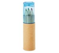 Midocean Petit Lambut Coloured Pencil (Pack Of 6) Transparent Blue (One Size)