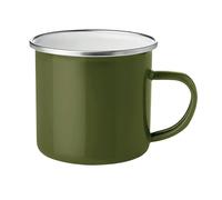 MidOcean Plateado Enamelled Metal 350ml Mug - Green - One Size - Green