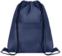 MidOcean Pocket Shoop Polyester Drawstring Bag (One Size) (Blue)