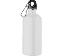 MidOcean Remid Moss Single Wall 500ml Water Bottle in White MidOcean White