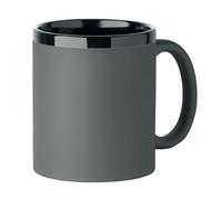 MidOcean Ruby Ceramic 300ml Mug - Stone Grey - One Size - Stone Grey