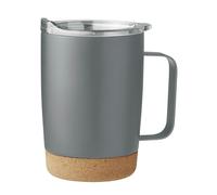 Midocean Ruby Double Wall 300Ml Mug Grey (One Size)