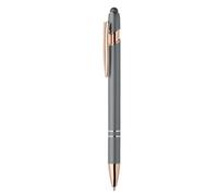 Midocean Scribble Recycled Aluminium Ballpoint Pen Stone Grey (1Cm X 14.3Cm X 1Cm)