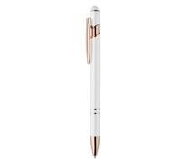 Midocean Scribble Recycled Aluminium Ballpoint Pen White (1Cm X 14.3Cm X 1Cm)
