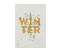 MidOcean Seed Book Seed Paper A5 NotebookOne Size White MO1188