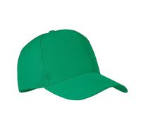 MidOcean Senga RPET 5 Panel Baseball Cap - Green - Green - One Size - 100% Mixed