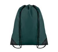 MidOcean Shoop Polyester 190T Drawstring Bag - Dark Green - One Size - Dark Green