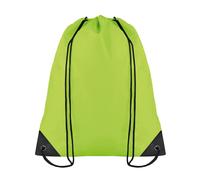MidOcean Shoop Polyester 190T Drawstring Bag - Lime - One Size - Lime