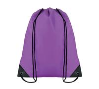 MidOcean Shoop Polyester 190T Drawstring Bag - Violet - One Size - Violet