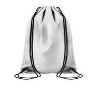 MidOcean Shoop Reflective Drawstring Bag - Silver - One Size - Silver