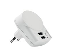 MidOcean Skross USB Charger (EU Plug) in White MidOcean White