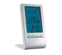 MidOcean Sky Digital Desk Clock (Batteries Included)10.5cm x 5.5cm x 5cm Silver