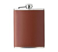 MidOcean Slim 200ml Hip Flask - Brown - One Size - Brown - 100% Mixed