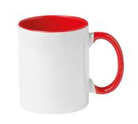 Midocean Sublimcoly Two Tone Sublimation 300Ml Mug White/red (One Size)