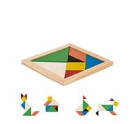 Midocean Tangram Wood Puzzle Wood (One Size)