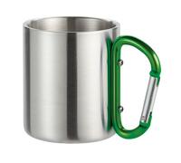 Midocean Tbo Metal Carabiner Clip Mug Green (One Size)