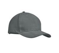 MidOcean Tekapo Heavy Brushed Cotton Baseball Cap - Grey - Grey - One Size - 100% Heavy Brushed Cotton