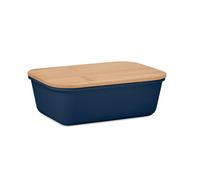 MidOcean Thursday Bamboo 1L Lunch Box in Navy MidOcean Navy One Size