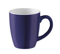 Midocean Trent Coloured Ceramic Mug French Navy/white (One Size)