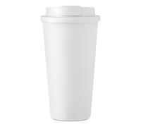 MidOcean Tuesday Double-Walled 450ml Tumbler (One Size) (White)