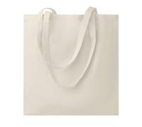 MidOcean Tura Colour Organic Cotton Shopper Bag - Beige - Beige - One Size