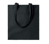 MidOcean Tura Colour Organic Cotton Shopper Bag - Black - Black - One Size