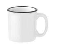 Midocean Tweenies Sublim Ceramic Sublimation 240Ml Mug Black/white (One Size)