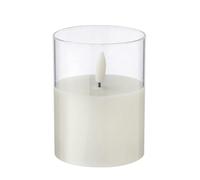 MidOcean Xandle+ Wax LED Candle - White - White - One Size - 100% Mixed