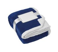 MidOcean Zermatt Coral Fleece Blanket - Blue - One Size - Blue - 100% Mixed