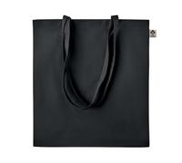MidOcean Zimde Organic Cotton Tote Bag (One Size) (Black)