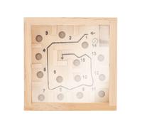 MidOcean Zuky Pine Labyrinth Maze Puzzle in Cream MidOcean Cream