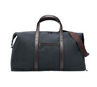 MidOcean Zurich Washed Canvas Weekend Bag - Black - One Size - Black - 100% Mixed