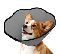 MIDOG Dog Cone Collar After Surgery, Soft Dog Cone Alternative to Stop Licking,Adjustable Elizabethan Recovery Cones for Small to Large Sized Dogs