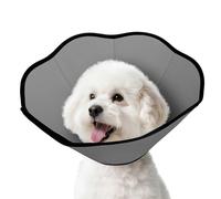 MIDOG Dog Cone Collar After Surgery, Soft Dog Cone Alternative to Stop Licking,Adjustable Elizabethan Recovery Cones for Small to Large Sized Dogs