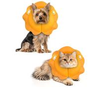 MIDOG Dog Cone Collar for Large Medium Dogs, Soft Inflatable Dog Cone Alternative After Surgery, Adjustable Protective Recovery Cone - Alternative E Collar Does Not Block Vision (Lion,XS)
