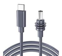 MIDOKSTUA 2/3 / 5M Multiple Lengths USB Type C to DC5521 Power Adapter Cable for Satellite Waterproof Power Adapter Networking Connection