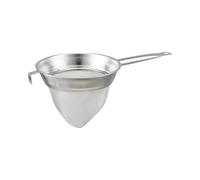 MIDOKSTUA 304 Stainless Steel Conical Strainer with Long Handle China Cap Fine Meshes Bouillon Sieve for Kitchen Cooking Steel Bouillon